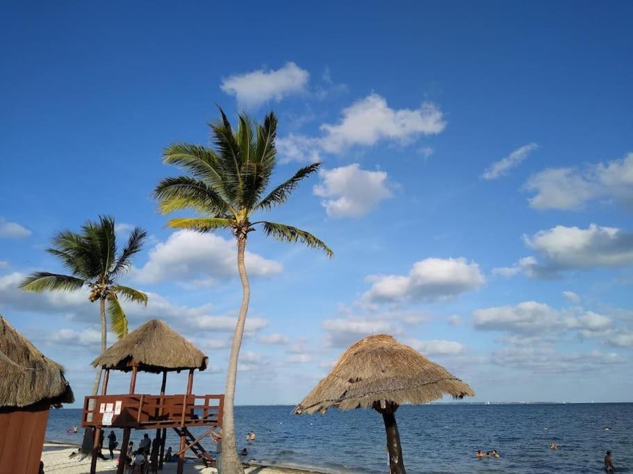 Micro Studio Perfect For Backpackers, Couples, 3 Min Drive To Playa El Nino แคนคูน ภายนอก รูปภาพ
